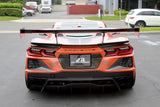Chevrolet Corvette C8 Carbon Fiber License Plate Backing