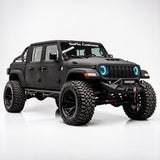 Apocalypse GEN 3 BLACK Rim for Jeep Wrangler and Jeep Gladiator (22x14) Ultimate Offset