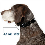 Plastic Clip Collar - MOPAR Logo Repeat Black/White