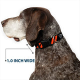 Plastic Clip Collar - Dodge Stripes/Demon Icon Black/Red/White