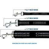 Dog Leash - CHARGER Double Repeat Black/Gray