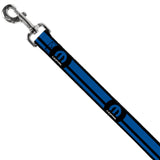Dog Leash - MOPAR Logo/Stripe Black/Blue