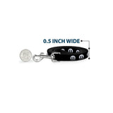 Dog Leash - MOPAR Logo Repeat Black/White