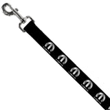 Dog Leash - MOPAR Logo Repeat Black/Silver Gradient