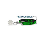 Dog Leash - MOPAR Logo Repeat Green/Black