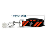 Dog Leash - Dodge Stripes/Demon Icon Black/Red/White
