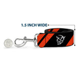 Dog Leash - Dodge Stripes/Demon Icon Black/Red/White