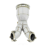 High Flow 304 Stainless Exhaust Downpipe for Audi SQ5 B9 3.0T