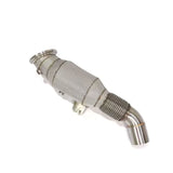 High Flow T304 Stainless Exhaust Downpipe for Toyota Supra A90 BMW G20 G29 M340i 3.0T