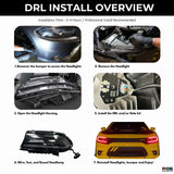 Dodge Charger RGBWA DRL Boards (2015-2024)