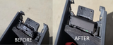 2014-2023 Dodge Durango Steel Neutral Strap/Release Cover Plate - Laser Cut, Painted, Authentic
