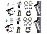 Granatelli Motor Sports Electronic Exhaust Cutout Kit 303530D - Mild Steel Slip-Fit - 3.00"