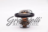 Granatelli Motor Sports  Black Billet Thermostat Housing with Thermostat 430160B