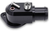 Granatelli Motor Sports  Black Billet Thermostat Housing with Thermostat 430160B