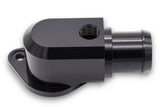 Granatelli Motor Sports  Black Billet Thermostat Housing with Thermostat 430160B