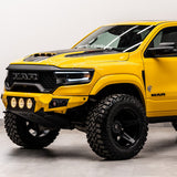 RAM TRX Baja Front Bumper w/ 3 Center Lights & Skid Plate 2021-2024