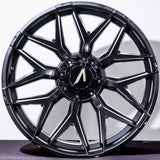 Apocalypse GEN 3 BLACK Rim for Jeep Wrangler and Jeep Gladiator (22x14) Ultimate Offset