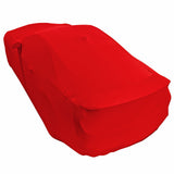 2005-2024 Ford Mustang Ultraguard Stretch Satin Indoor Car Cover - Red