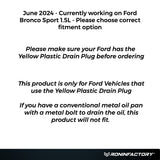 EASY OIL DRAIN FOR FORD