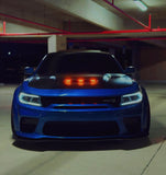 Stock TRX Style Challenger / Charger / Durango / Ram Hood Grill Clearance Lights