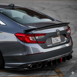 2018-22 Honda Accord Rear Diffuser - V2/3rd Brake light By YOFER