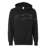 Dodge Viper 25 Years Hoodie Sweatshirt Black-FINAL SALE