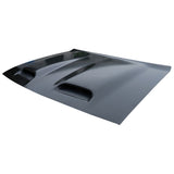 2008-2023 Dodge Challenger Hood Hellcat Style Aluminum Black Car Hood