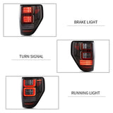 HRS 2009-14 Ford F-150 LED Tail Lights