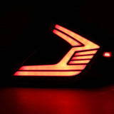 HRS 2017-21 Honda Civic 10th Gen Sedan LED Tail Lights V4
