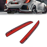 HRS 2017-21 Honda Civic 10th Gen Hatchback FK7 FK8 LED Reflectors - V1