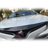 HRS 2018-24 Toyota Camry Carbon Fiber Front Bumper Upper Garnish (LE/XLE only)
