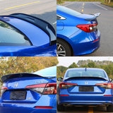 HRS 2022-26 Honda Civic 11th Gen Sedan High Kick Trunk Spoiler