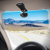 HRS Anti Glare Polarized Sun Visor Sun Blocker  - Universal