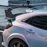 HRS 2017-21 Honda Civic 10th Gen Hatchback FK7 FK8 Type-R Carbon Fiber Spoiler