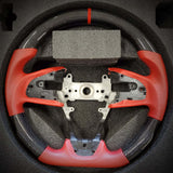 HRS 2016-21 Honda Civic 10th Gen Sedan FK7 FK8 Carbon Fiber Steering Wheel