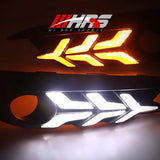 2016-2018 Honda Civic 10th Gen Sedan Front Bumper DRL Turn Signals — V1