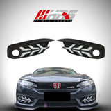 2016-2018 Honda Civic 10th Gen Sedan Front Bumper DRL Turn Signals — V1