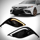 HRS 2021-24 Toyota Camry DRLs with LED Fog Lights V2