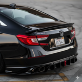 2018-22 Honda Accord Rear Diffuser - V2/3rd Brake light By YOFER
