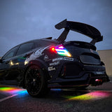 HRS 2016-21 Honda Civic 10th Gen Hatchback FK7 FK8 LED Tail Lights V2- RGB