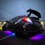 HRS 2016-21 Honda Civic 10th Gen Hatchback FK7 FK8 LED Tail Lights V2- RGB
