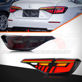 HRS 2022-26 Honda Civic 11th Gen Sedan LED Tail Lights - V2