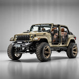 Jeep Wrangler Pipe Doors x4 2018-2026