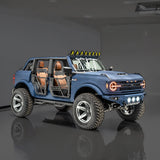Bronco 2021-2026 8 LED Circle Light Bar with A Covers