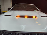 Stock TRX Style Challenger / Charger Hood Grill Clearance Lights