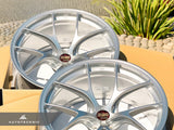 BBS RI-D 20x9.5 +10 / 20x10.5 +15 5x112 Diamond Silver (G8X M2/M3/M4, Set of 4)