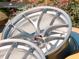 BBS RI-D 20x9.5 +10 / 20x10.5 +15 5x112 Diamond Silver (G8X M2/M3/M4, Set of 4)