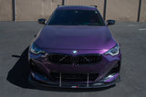 BMW G42 M240i Carbon Fiber Front Wind Splitter (including X Drive)