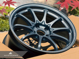 Volk Racing CE28N+ M-Spec 18x9.5 +38 5x114.3 Blast Gunmetal (Set of 4)