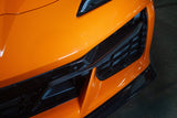 Chevrolet Corvette C8 Z06 Carbon Fiber Front Bumper Grille Inserts